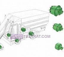 هیدروموتور پیستونی sai bd5 هیدروموتور پیستونی sai bd5