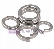 واشر فنری استیل نگیر A4 واشر فنری استیل نگیر A4