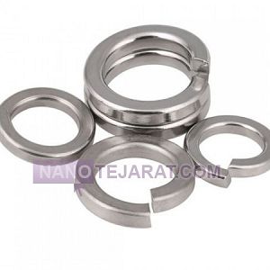 واشر فنری استیل نگیر A4 واشر فنری استیل نگیر A4