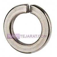 واشر فنری استیل گرید بگیر 304 واشر فنری استیل گرید بگیر 304