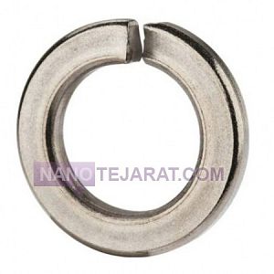 واشر فنری استیل گرید بگیر 304 واشر فنری استیل گرید بگیر 304