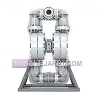 پمپ دیافراگمی پلی پروپیلن انتقال اسید پمپ دیافراگمی پلی پروپیلن انتقال اسید