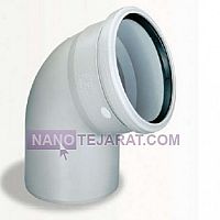 پوش فیت پلی ران زانویی 67 درجه پوش فیت پلی ران زانویی 67 درجه