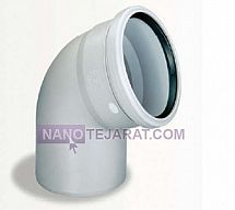 پوش فیت پلی ران زانویی 67 درجه پوش فیت پلی ران زانویی 67 درجه