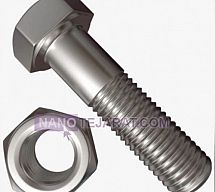 پیچ استیل با مهره ۳۰۴ پیچ استیل با مهره ۳۰۴