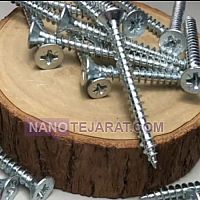 پیچ چوب با رول پلاک پیچ چوب با رول پلاک