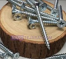 پیچ چوب با رول پلاک پیچ چوب با رول پلاک