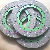 چسباندن لنت ترمز بر روی دیسک دستگاه پرس چسباندن لنت ترمز بر روی دیسک دستگاه پرس