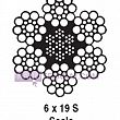 سیم بکسل کلایمر 6x19 سیم بکسل کلایمر 6x19