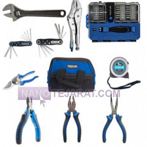 کیت ابزار دستی نووا خانگی و صنعتی کیت ابزار دستی نووا خانگی و صنعتی