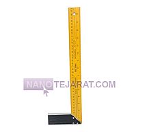 گونیا اهنگری خط کشی شده 10 * 15 سانت گروز GROZ گونیا اهنگری خط کشی شده 10 * 15 سانت گروز GROZ