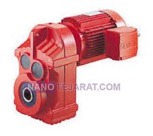 گیربکس شافت مستقیم SEW سری RF فلنج دار با نصب عمودی گیربکس شافت مستقیم SEW سری RF فلنج دار با نصب عمودی