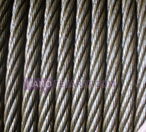 Steel wire rope 6×37+IWRC
