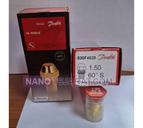 S نازل گازوئیل دانفوس 60 درجه 1.50 گالن مشعل