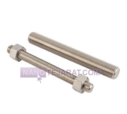 Steel studbolt grade b7 size 12 inch 11 centimeter