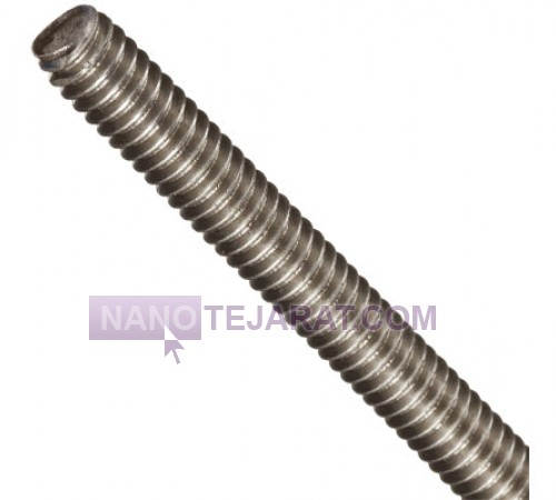 steel studbolt grade B7 size 1/2 inch 13 centimeters
