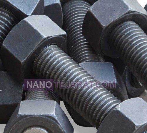 استاد بولت فولادی گرید B7 سایز 5/8 اینچ 19 سانتی متر 
