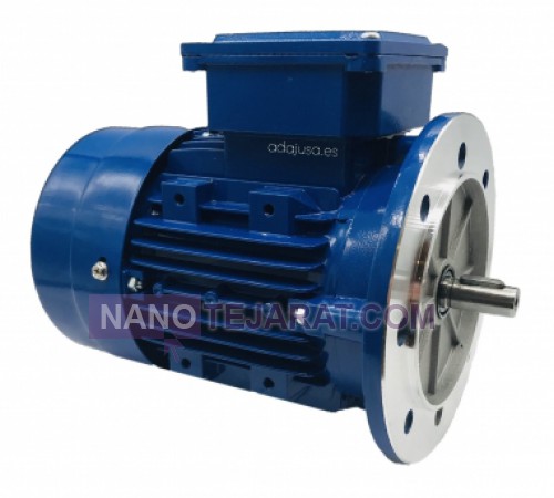 Flange single phase electric motor