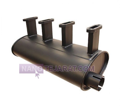 Exhaust of Deutz Four-Cylinder Engine
