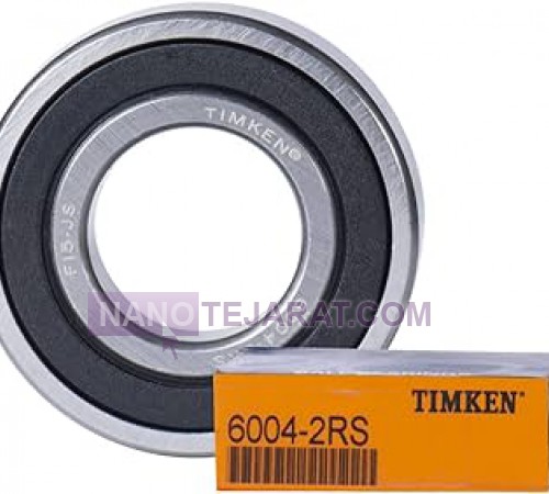 بلبرینگ شیارعمیق کد ۶۰۰۴ ۲rs تیمکن TIMKEN