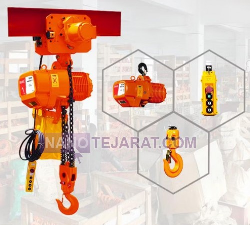 1 ton toyo hoist with trolley