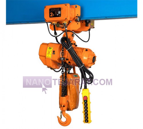 جرثقیل برقی 4 کاره دو سرعته 2 تن تویو TOYO