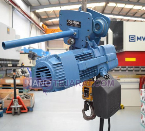 جرثقیل برقی سیم بکسلی 10 تن دماگ DEMAG