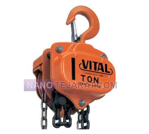 جرثقیل دستی 1 یک تن زنجیری طرح ویتال VITAL