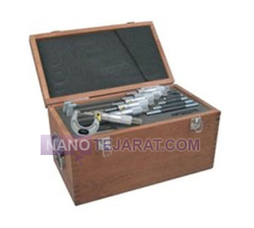 جعبه میکرومتر معمولی 300-0 اسیمتو کد 8-72-101