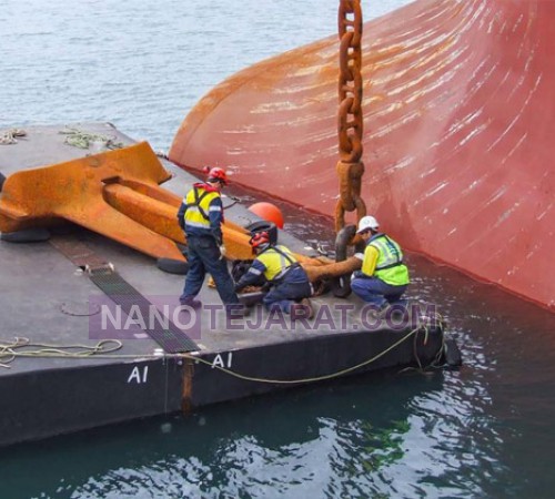 ship and barge anchor chain