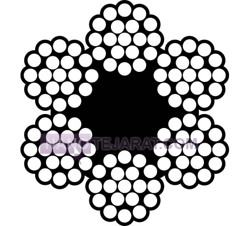 Wire Rope 6x19 Fiber Core