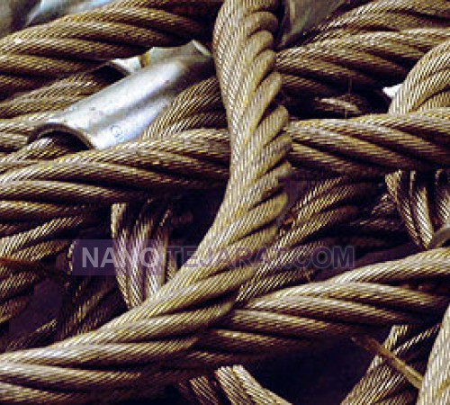 Hoist 6 strand steel wire rope
