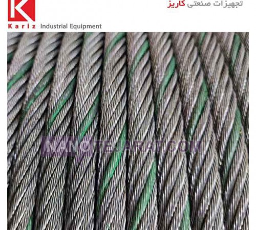 Elevatore Steel Wire Rope 11 mm 8x19
