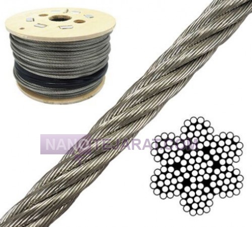 سیم بکسل استنلس استیل نمره 8