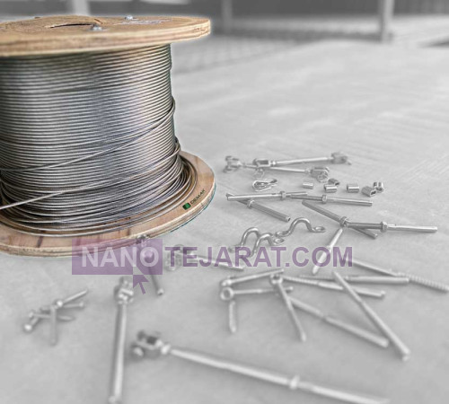 سیم بکسل استیل 316 سایز 5 میلیمتر