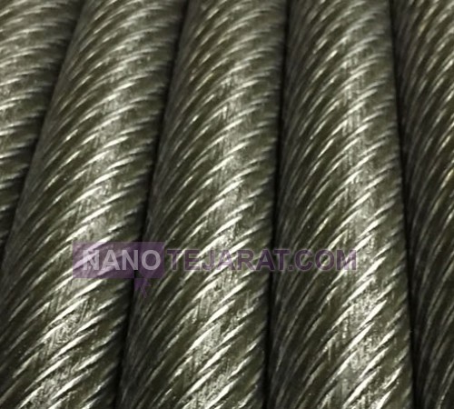 Lang lay tower crane rope