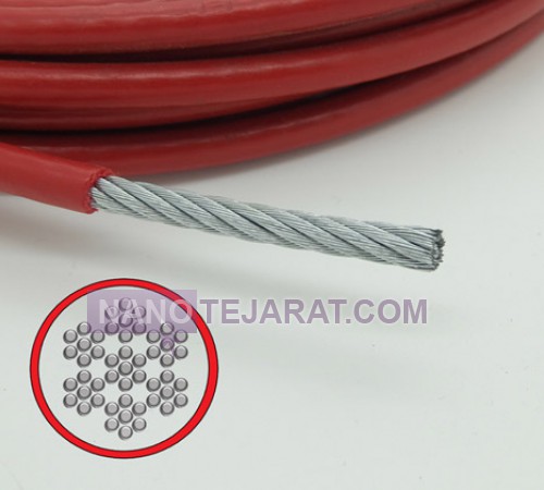 5mm pvc coated wire rope