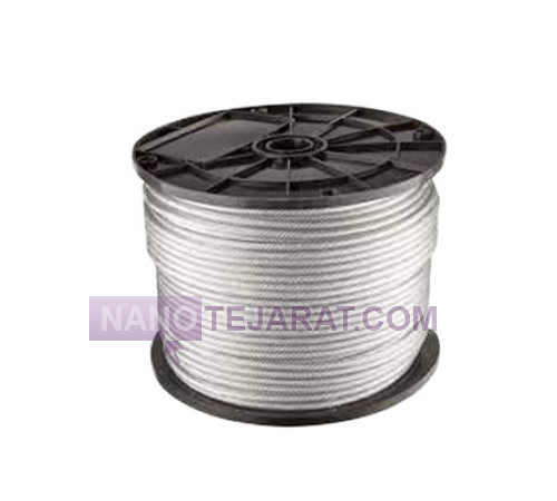 سیم بکسل گالوانیزه ۴ میلیمتر فولادی سیم بکسل گالوانیزه ۴ میلیمتر فولادی