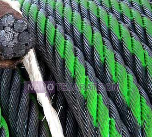 German Gustav Wolf steel wire rope 