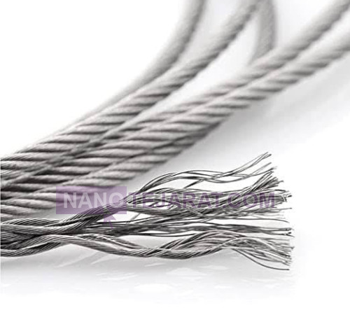 سیم بکسل استنلس استیل 316 سایز6