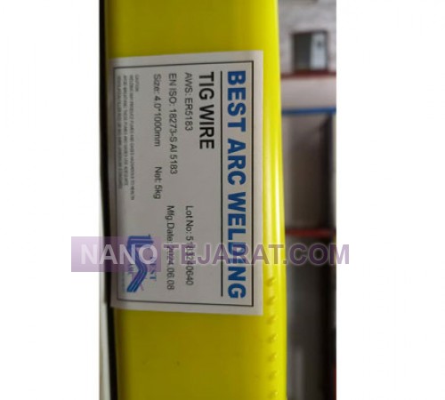 سیم جوش شاخه آلومینیوم بستارک ER-5183 سایز 4.0