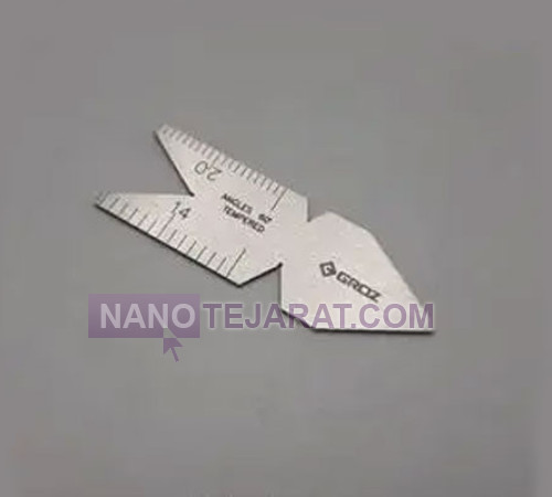 شابلون رنده 60 درجه میلیمتر گروز GROZ