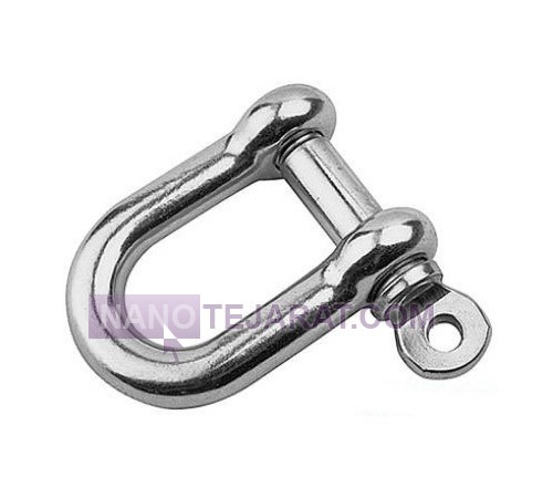 Stainless steel D shackle