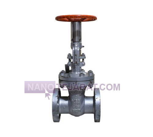 شیر دروازه ای اتصال فلنجی 3 اینچ کلاس 300 کیتز kitz