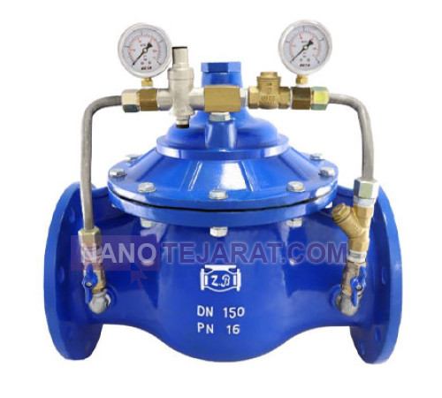 شیر فشارشکن پایلوت دار مهاب mahab شیر فشارشکن پایلوت دار مهاب mahab