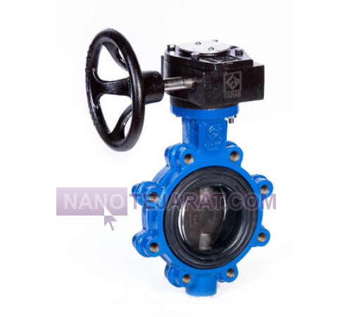 شیر پروانه ای لاگ گیربکسی فاراب Farab کد BLG150 شیر پروانه ای لاگ گیربکسی فاراب Farab کد BLG150