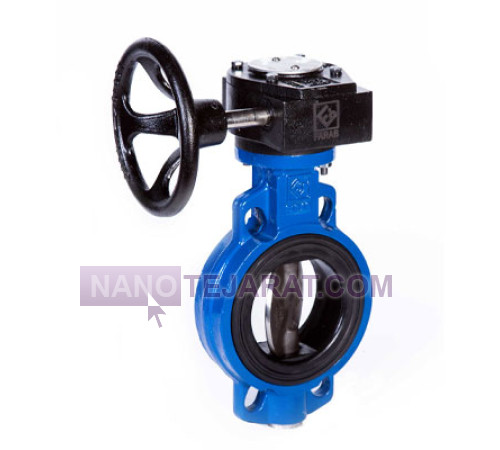 شیر پروانه ای ویفری گیربکسی فاراب Farab کد BVG16 شیر پروانه ای ویفری گیربکسی فاراب Farab کد BVG16