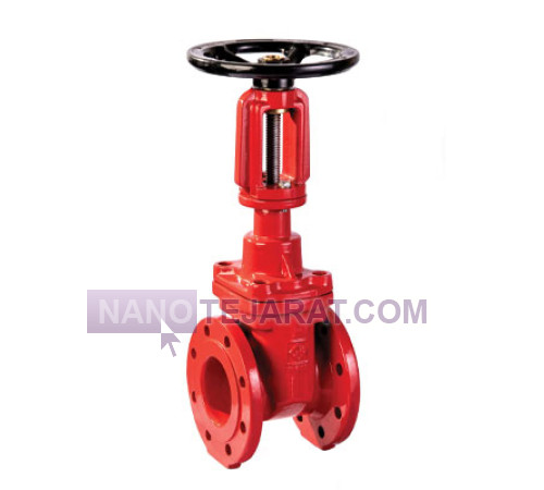 شیر کشویی محور صعودی زبانه لاستیکی فاراب Farab کد GVSO16 شیر کشویی محور صعودی زبانه لاستیکی فاراب Farab کد GVSO16