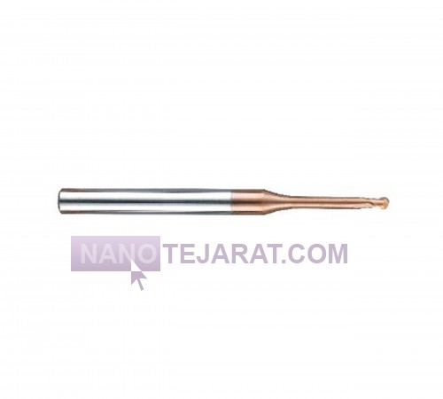 Short Flute Long Shank Carbide Ballnose Endmill