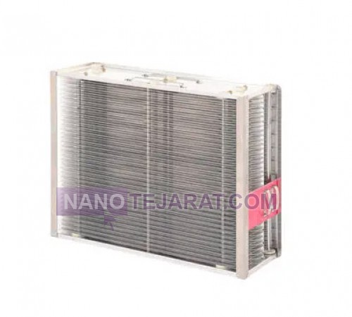 Electrostatic oil filter panel